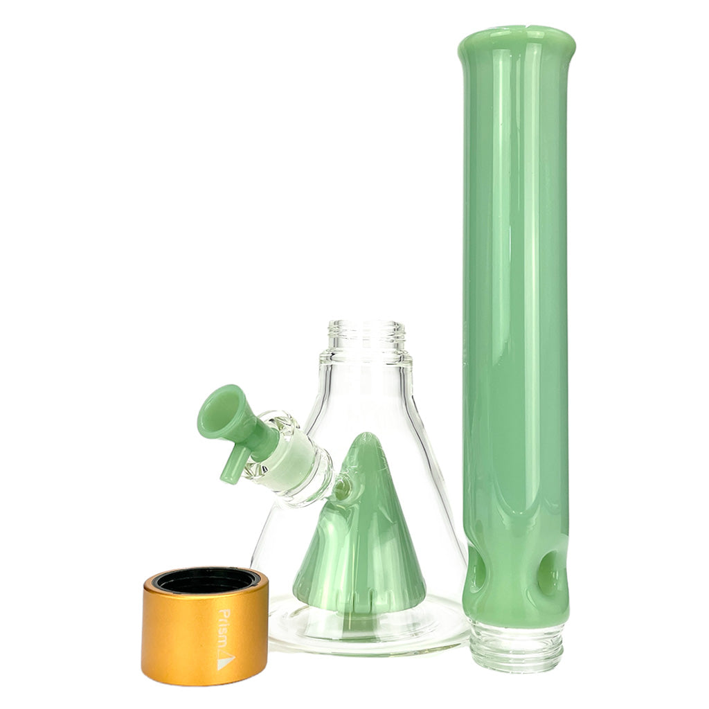 Tall Percolated Beaker Single Stack - Discreet Smoker