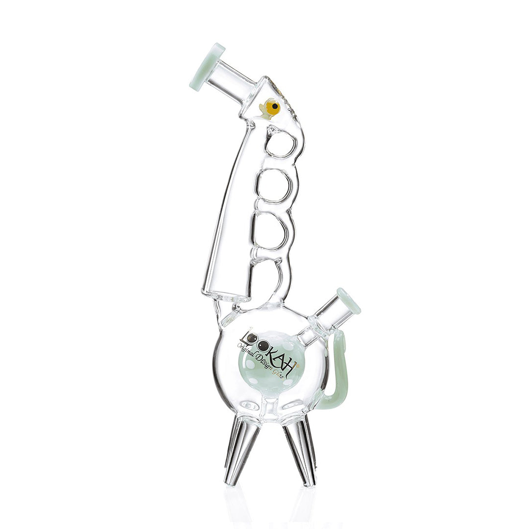 Lookah Glass 13" Cool Recycler Giraffe - Discreet Smoker