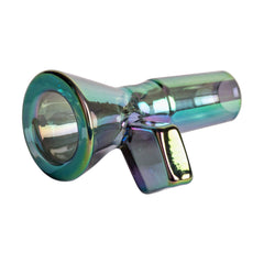 Red Eye Glass 14mm Metallic Terminator Bowl - Discreet Smoker