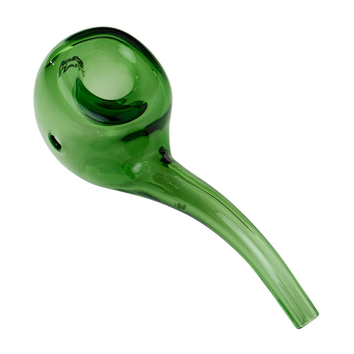 Human Grade Hawkbill Glass Pipe, Green