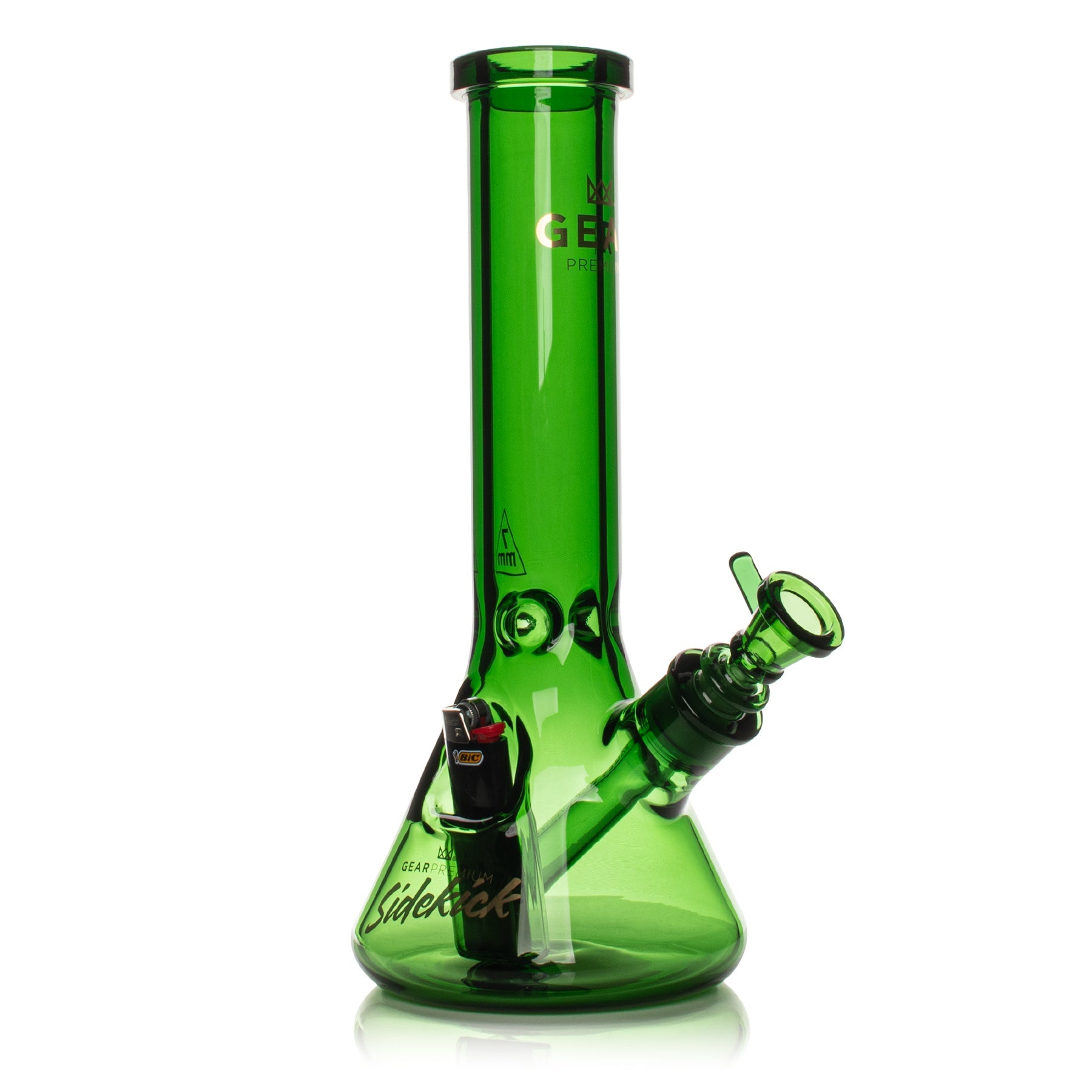 Gear Premium 12" Sidekick (Beaker) Water Pipe - Discreet Smoker