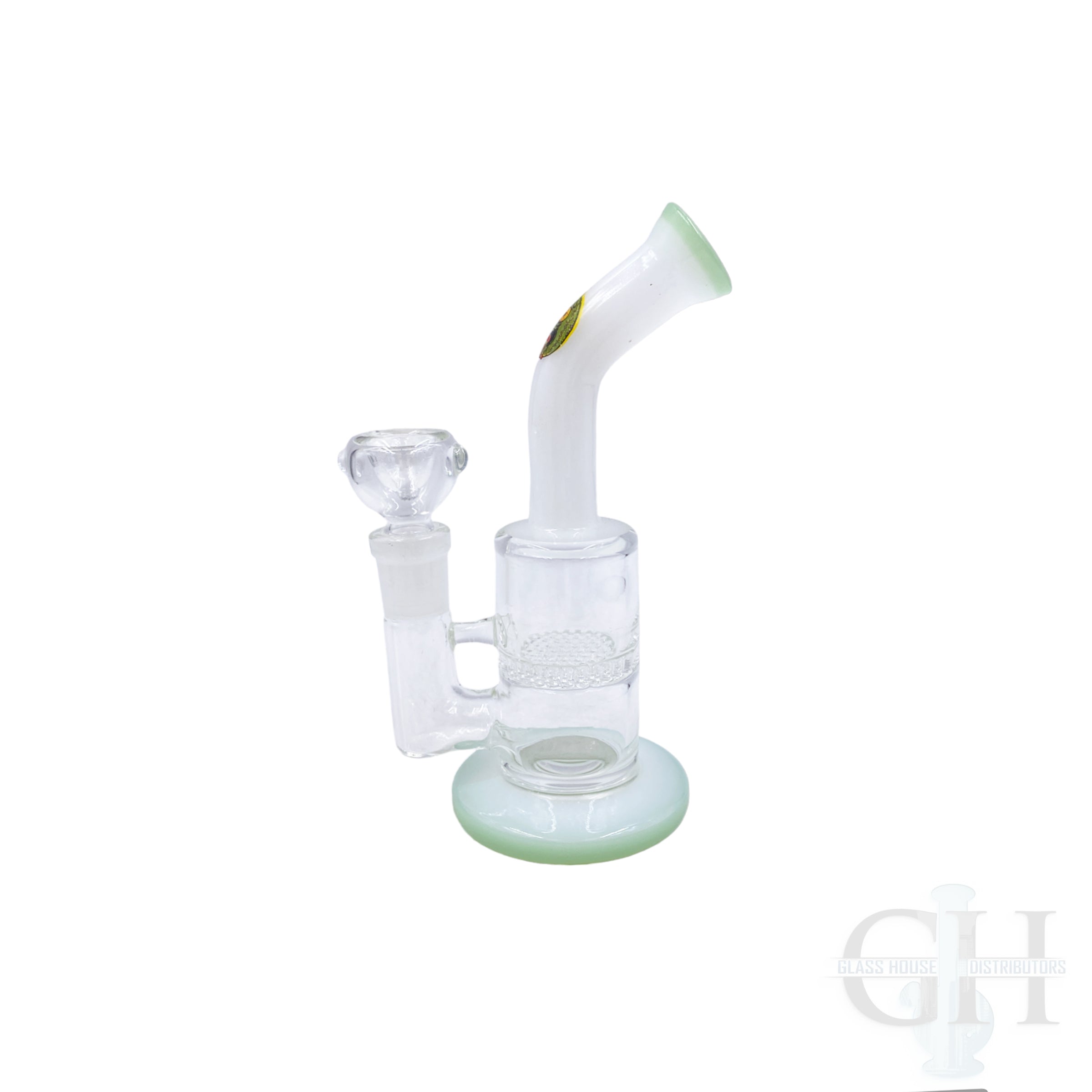 HoneyGlide Mini 6” Bong - Discreet Smoker