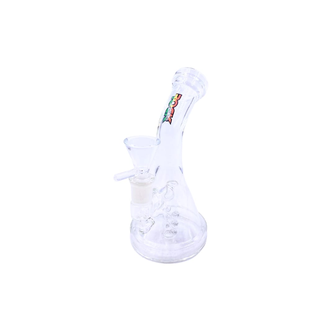 The Lumen 7" Rock Glass Beaker Bong - Discreet Smoker