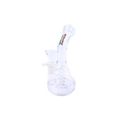 The Lumen 7" Rock Glass Beaker Bong - Discreet Smoker