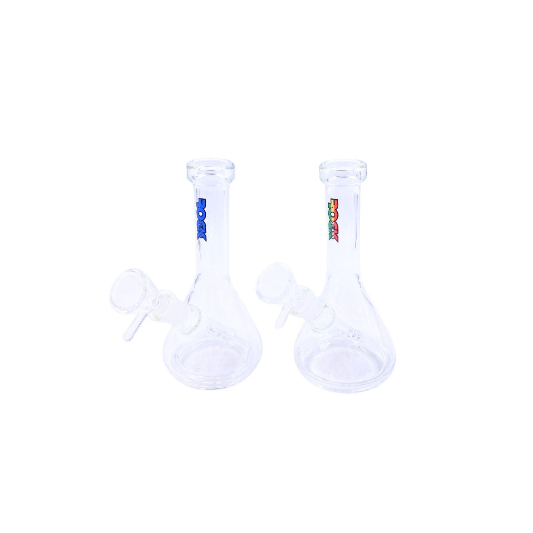 7" Rock Glass Beaker Bong - Discreet Smoker