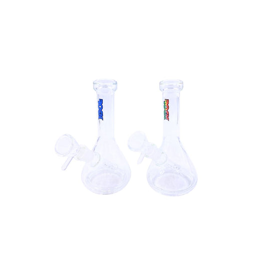 7" Rock Glass Beaker Bong - Discreet Smoker