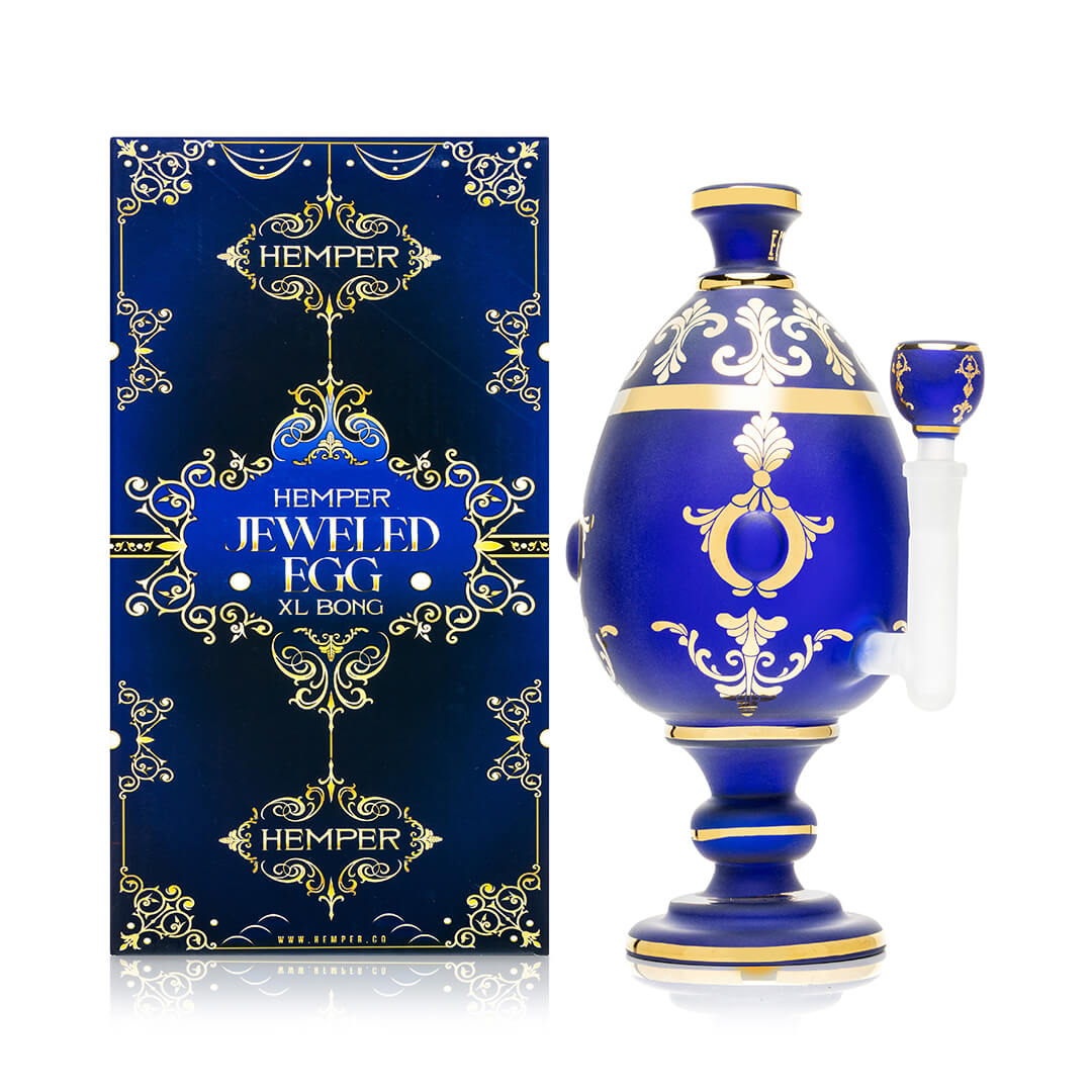 Jeweled Egg XL Bong - Discreet Smoker