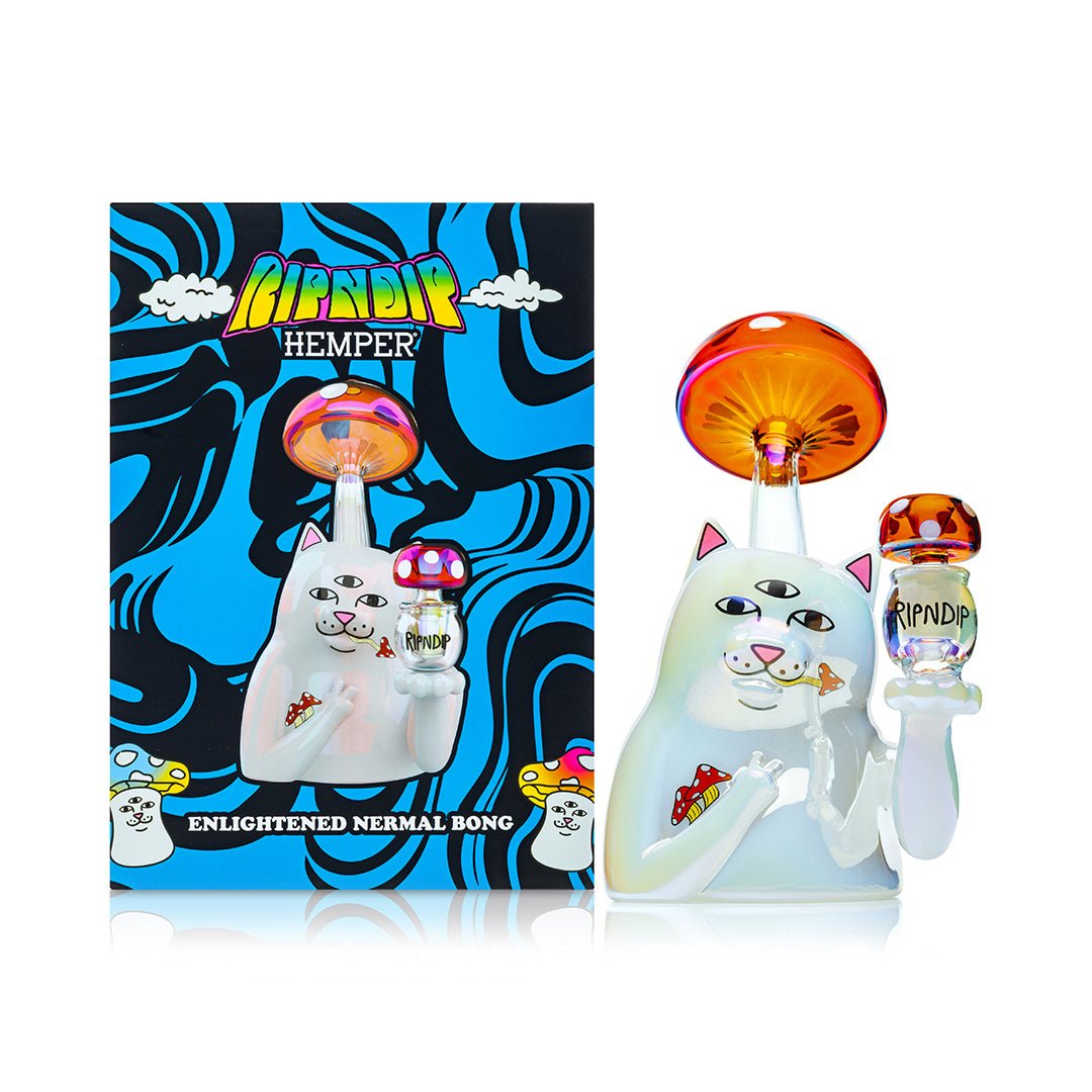 RIPNDIP x HEMPER  - Enlightened Nermal Bong