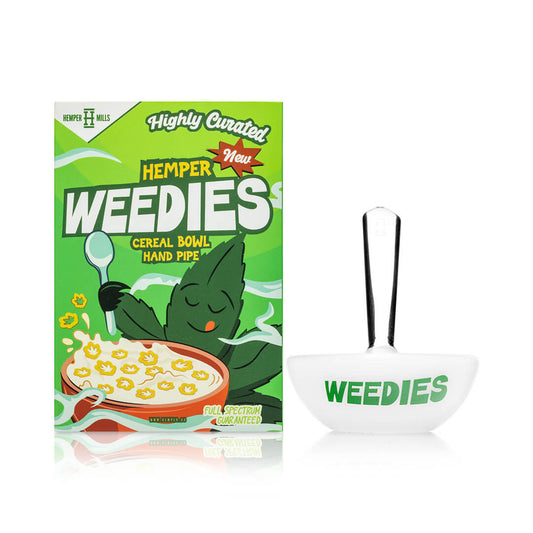 HEMPER - Weedies Cereal Bowl Hand Pipe - Discreet Smoker