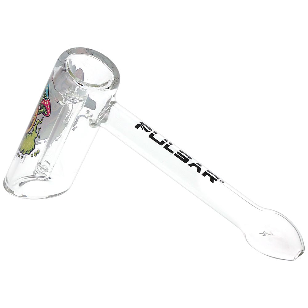 Pulsar Design Series Hammer Glass Bubbler | 8" - Discreet Smoker