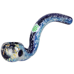 SeshGear Galaxy View Sherlock Glass Hand Pipe - 6" - Discreet Smoker