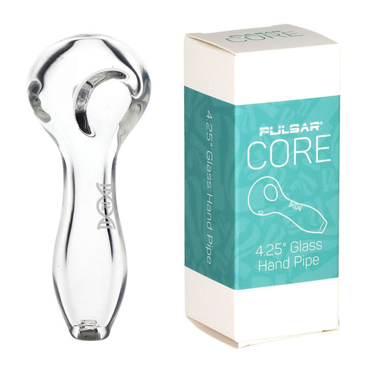 Pulsar CORE Glass Hand Pipe - 4.25" - Discreet Smoker