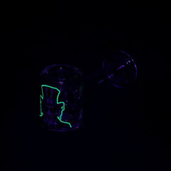 Pulsar Melting Uncle Sam Glass Hand Pipe - 4.5"