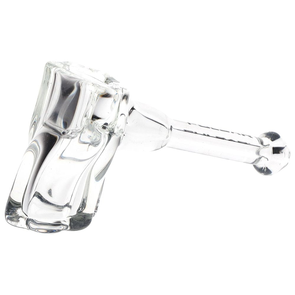 Pulsar Elegant Glass Hand Pipe with Built-In Honeycomb Screen - 5.2" - Discreet Smoker