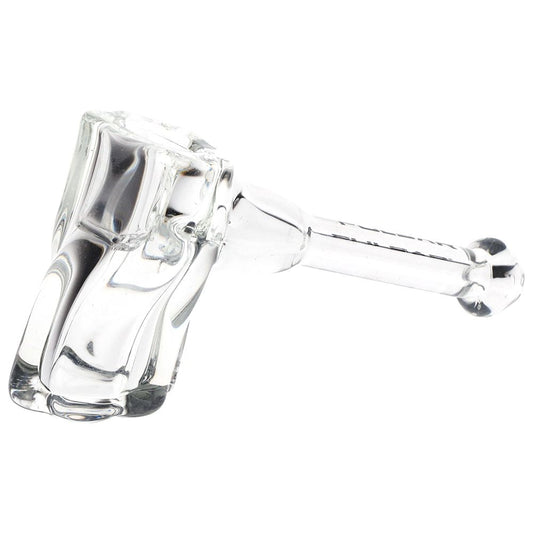 Pulsar Elegant Glass Hand Pipe with Built-In Honeycomb Screen - 5.2" - Discreet Smoker