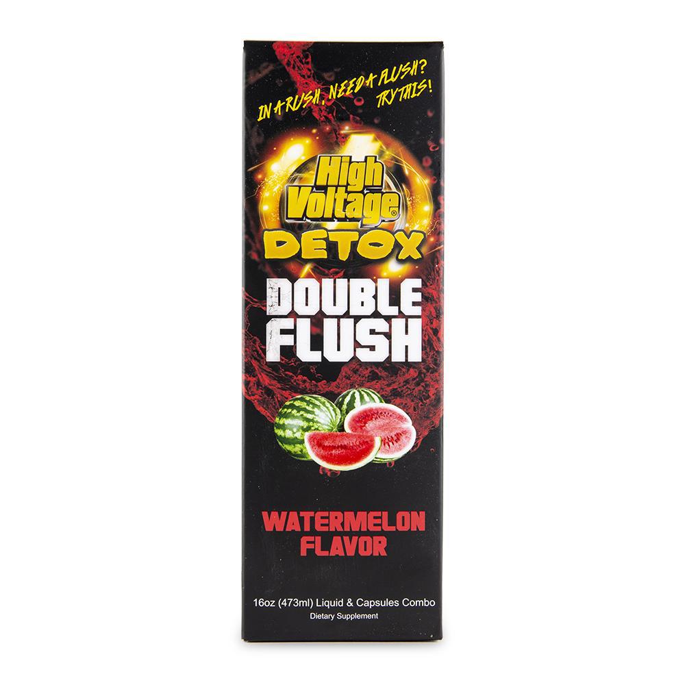 High Voltage Detox Double Flush - Watermelon - Discreet Smoker