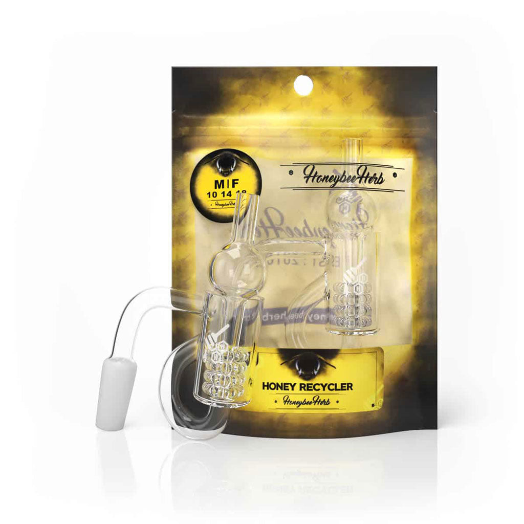 HONEY RECYCLER QUARTZ BANGER | YL - Discreet Smoker