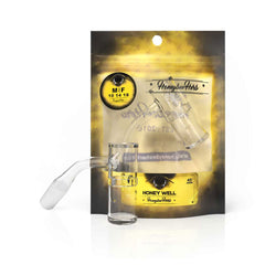 HONEY WELL QUARTZ BANGER - 45° DEGREE | YL - Discreet Smoker