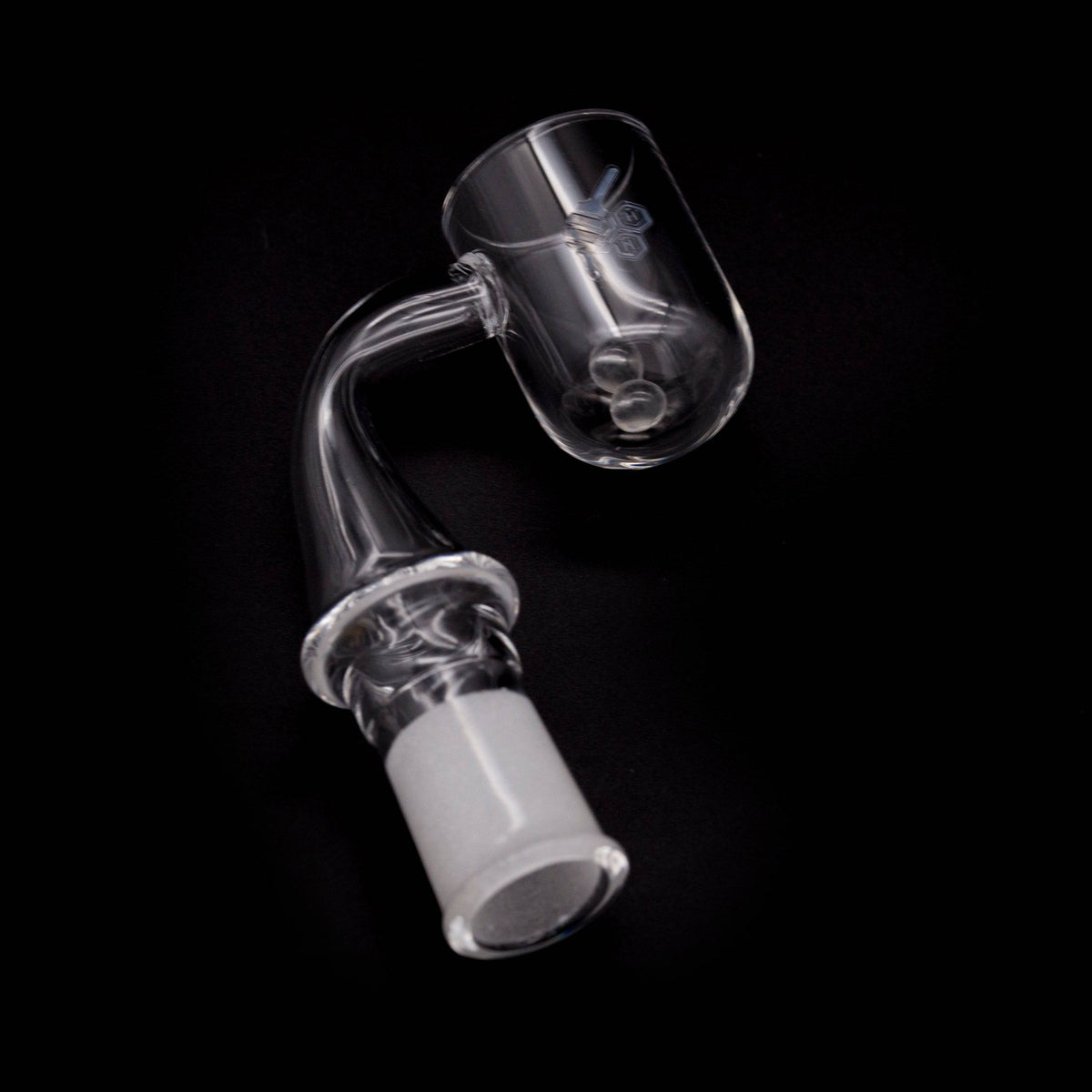 HONEY CYCLONE QUARTZ BANGER - 90° DEGREE | YL - Discreet Smoker