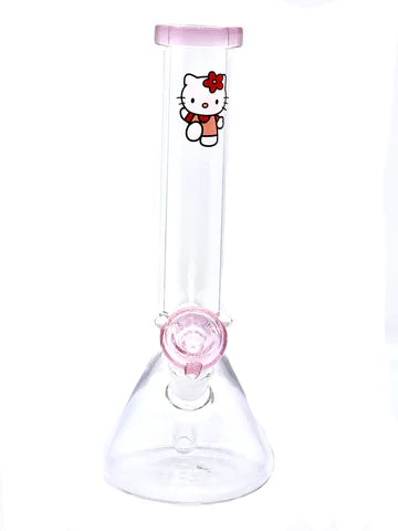 Pink Hello Kitty Bong - Discreet Smoker