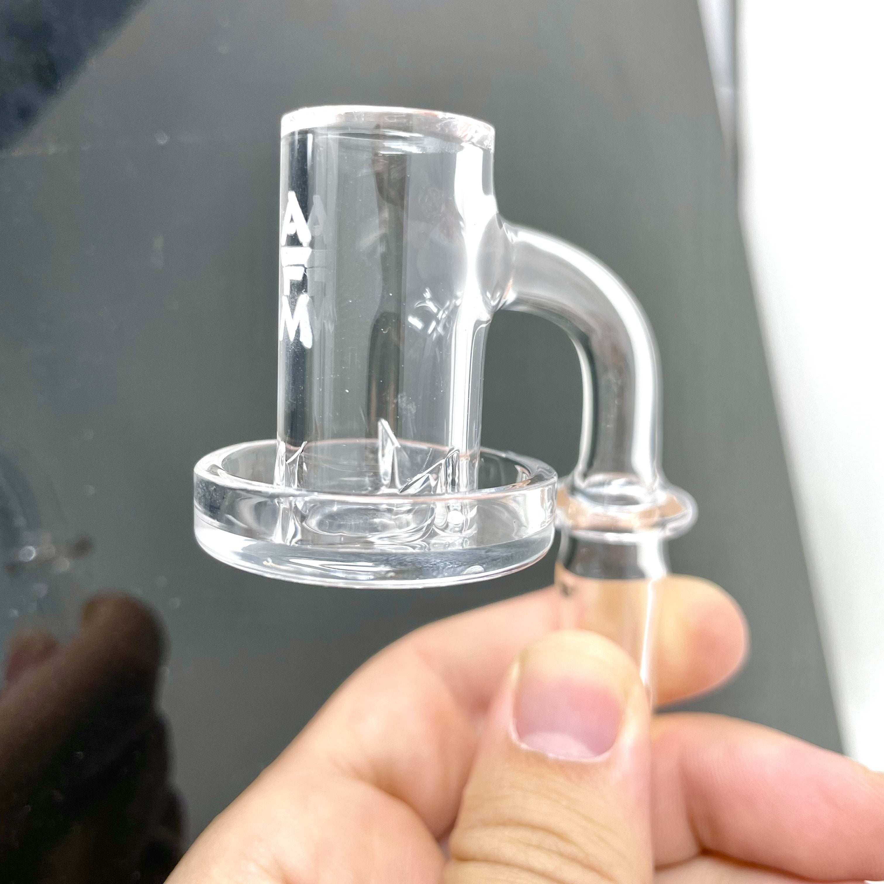 3mm x 25mm AFM Terp Dish Quartz Banger - Discreet Smoker