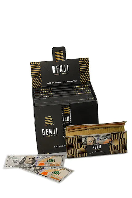 Enjoy the Ultimate Smoking Luxury with Benji Rolling Paper Booklets and Roll in Style! - Discreet Smoker