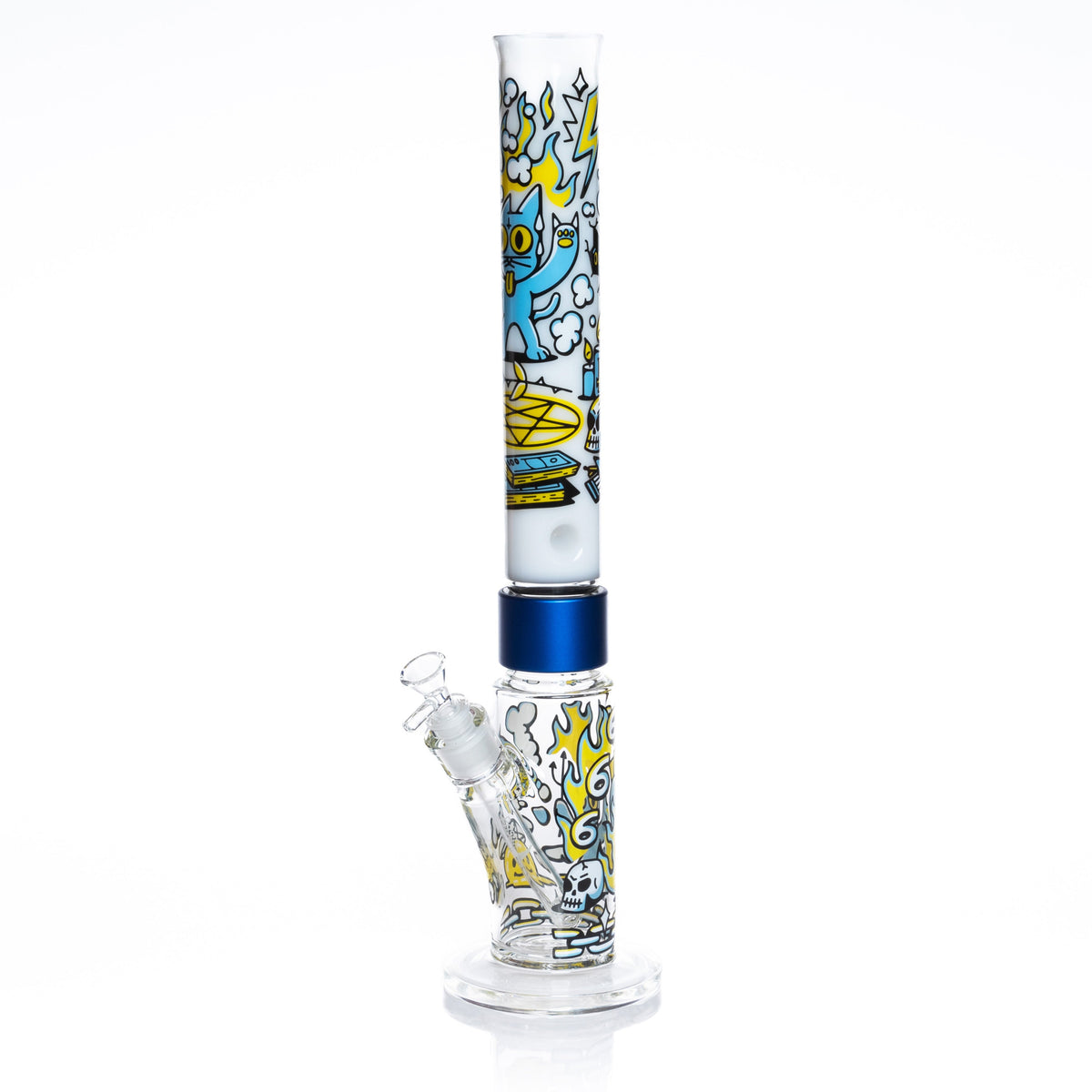 The 666 Cat Tall Straight Tube - Discreet Smoker