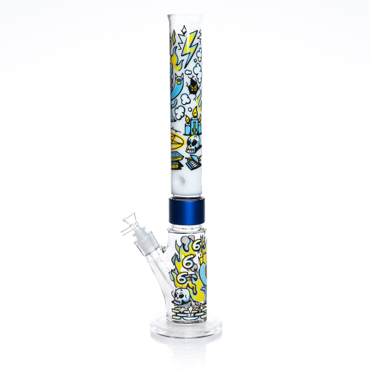 The 666 Cat Tall Straight Tube - Discreet Smoker