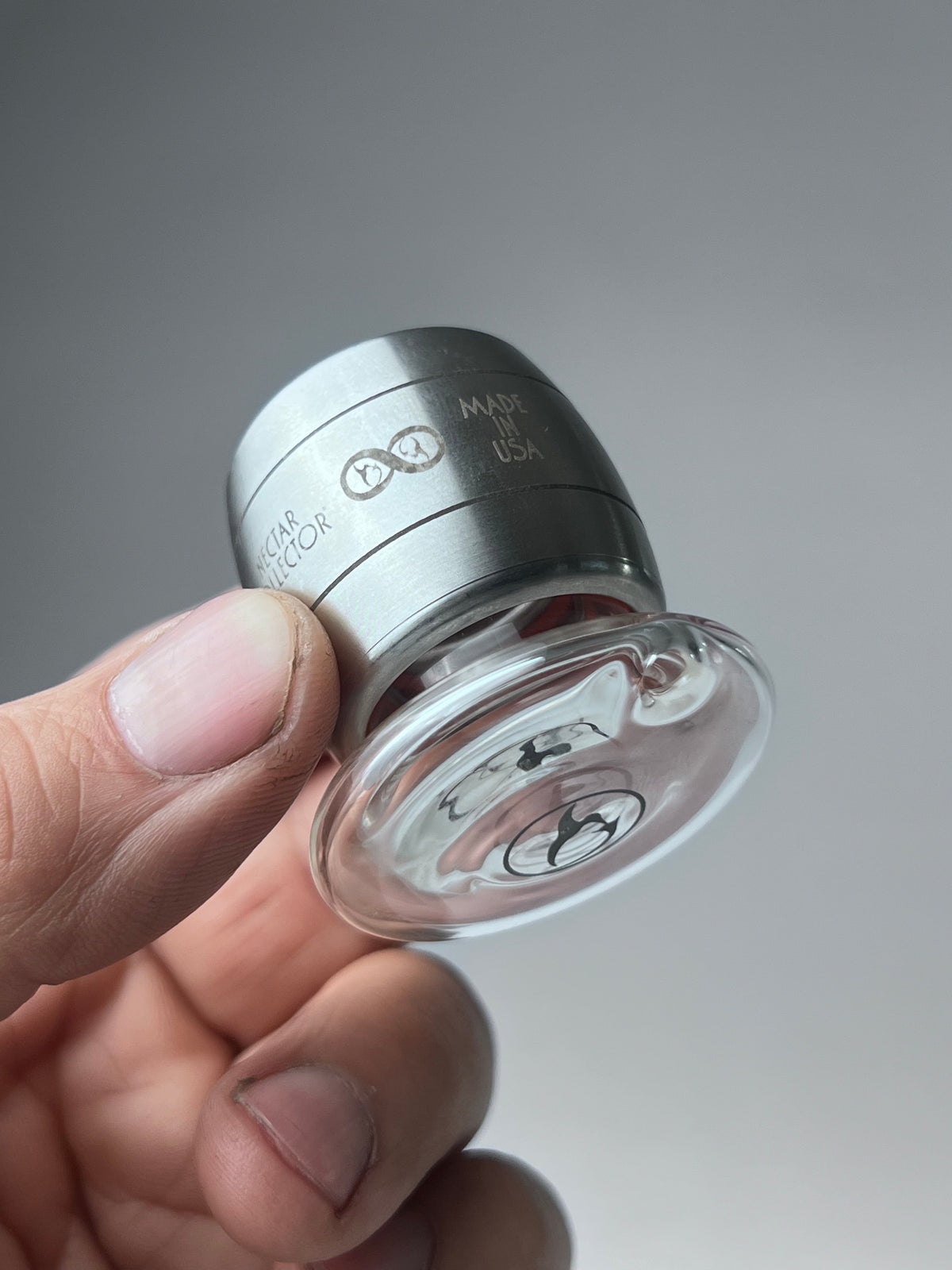 Puffco Peak Glass Adapter - Discreet Smoker