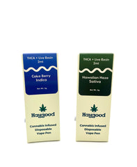 THCA + Live Resin Disposable Vape - Hawaiian Haze (Sativa), 2ml - Discreet Smoker