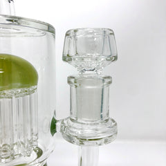 7 Hole Glass Screen Bowl 14mm Male & 18mm Male - Discreet Smoker