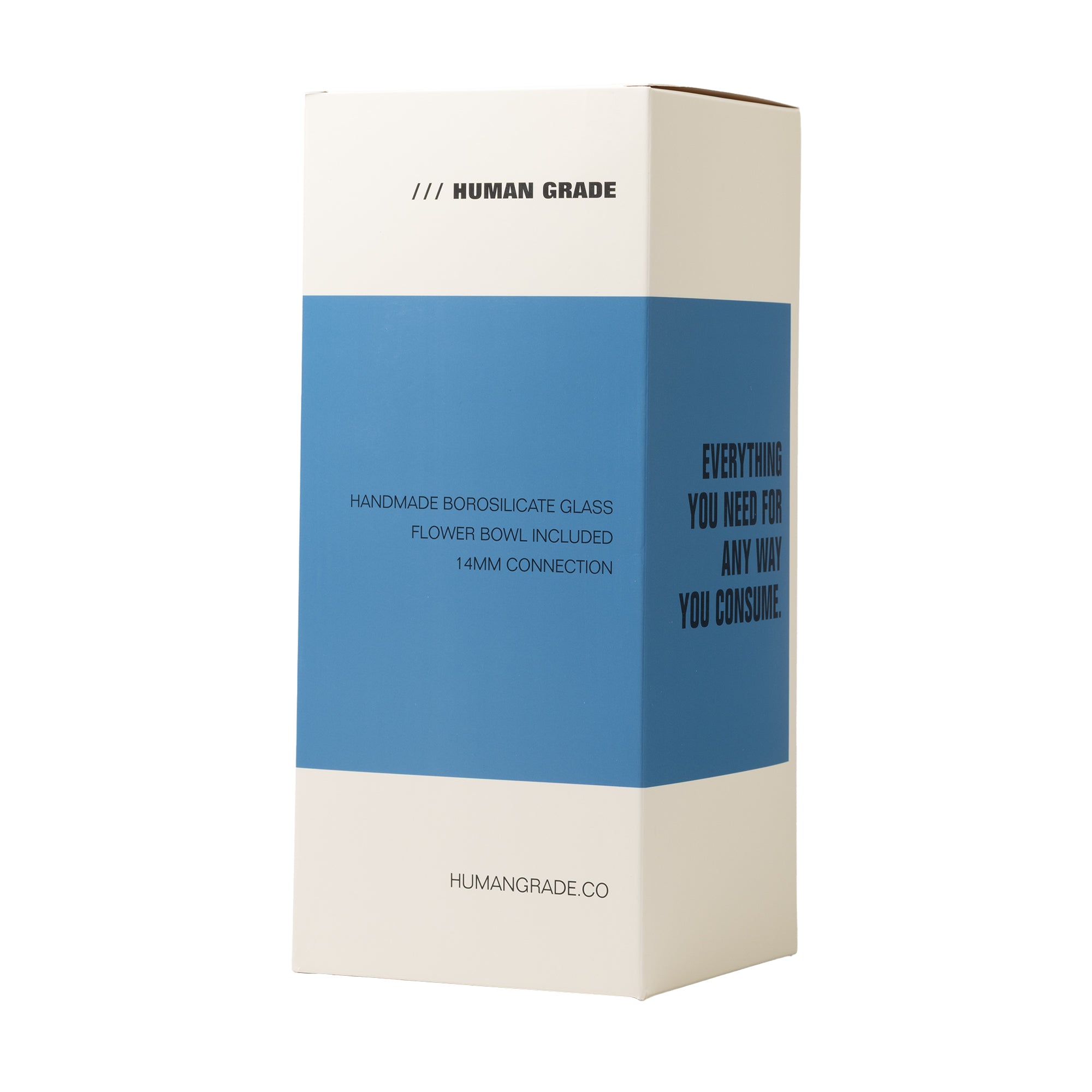 Human Grade The Condenser Glass Bong - Discreet Smoker