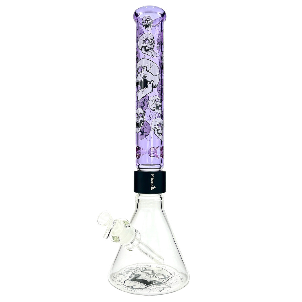 Prism Skull Beaker Single Stack - Discreet Smoker