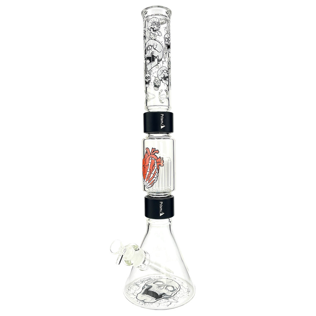 Prism Skull Beaker Double Stack - Discreet Smoker