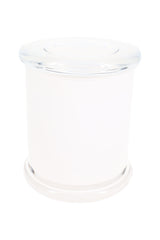 X-Large Colored Glass Jar – 4.75″ H × 4″ - Discreet Smoker