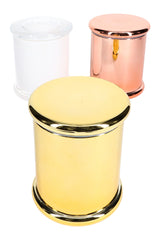 X-Large Colored Glass Jar – 4.75″ H × 4″ - Discreet Smoker