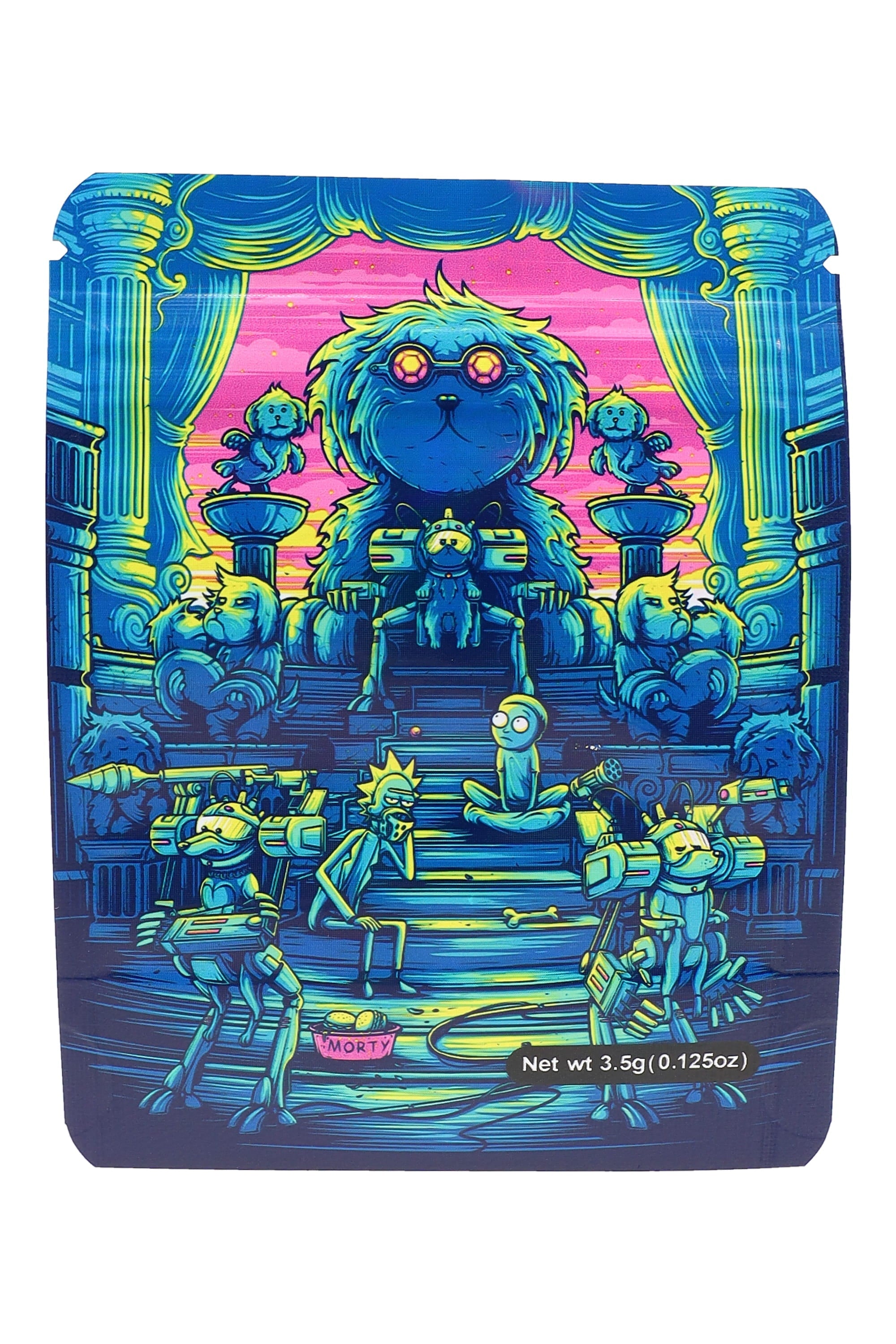 Mylar ⅛ oz Bags – Robot Designs – 50 Pack – Choose Style