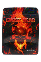Mylar ⅛ oz Bags – Skull Designs – 50 Pack – Choose Style - Discreet Smoker