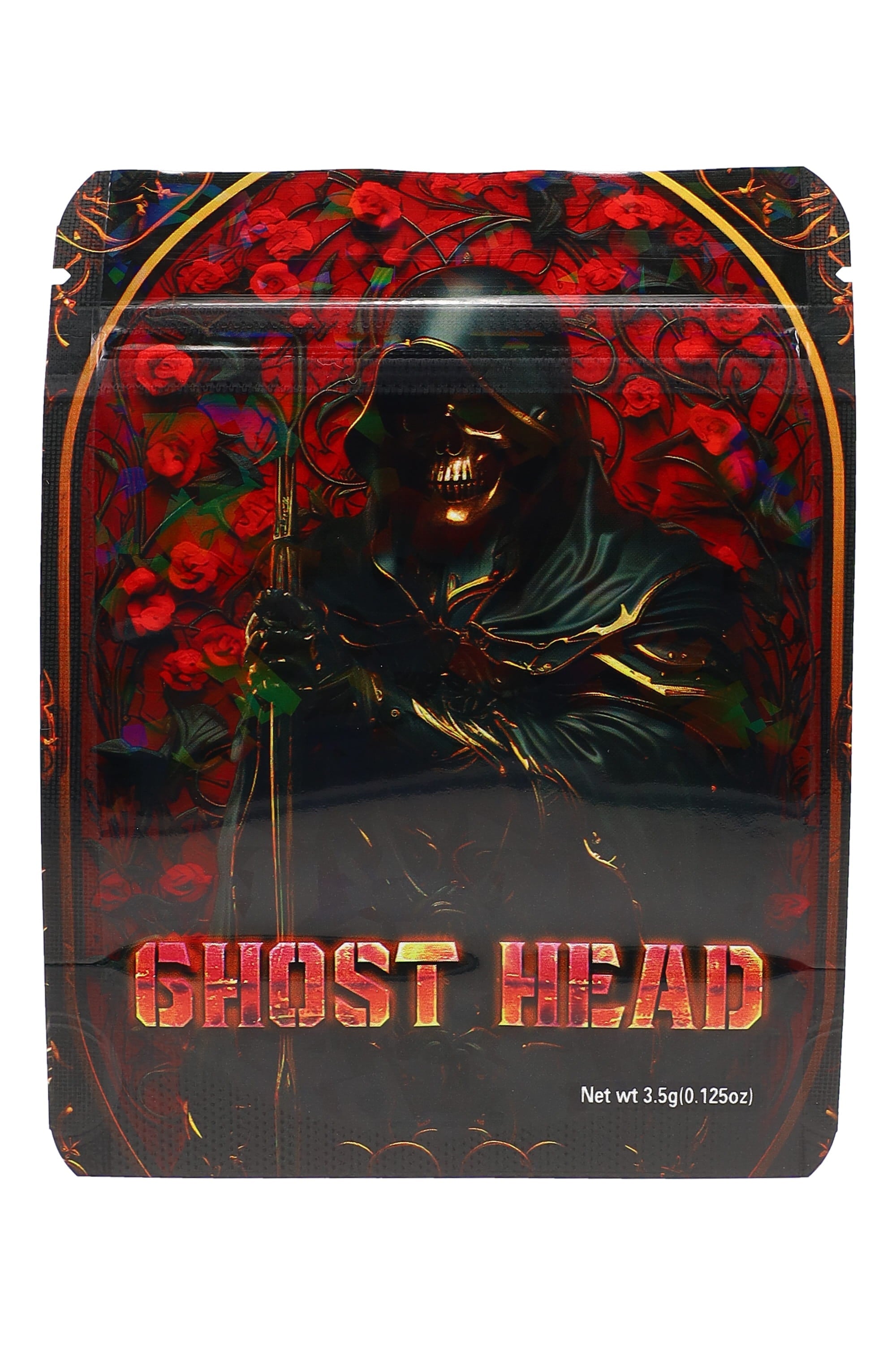 Mylar ⅛ oz Bags – Skull Designs – 50 Pack – Choose Style