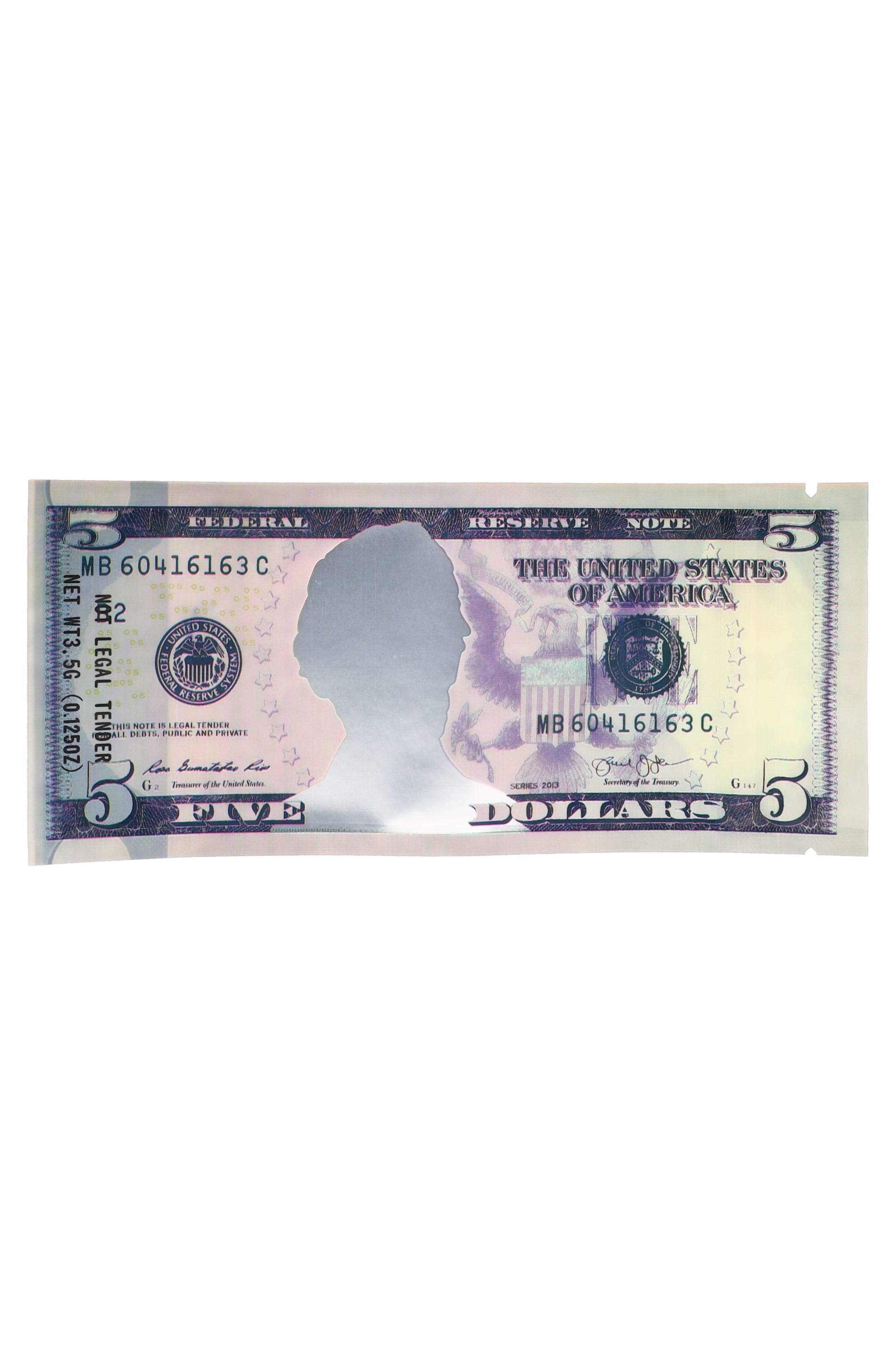 Printed Mylar 3.5 g Bags “Money Moves” – Choose Design – 50-Pack - Discreet Smoker