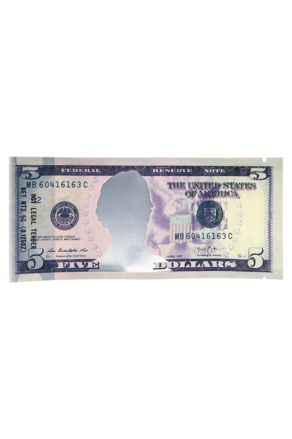 Printed Mylar 3.5 g Bags “Money Moves” – Choose Design – 50-Pack - Discreet Smoker
