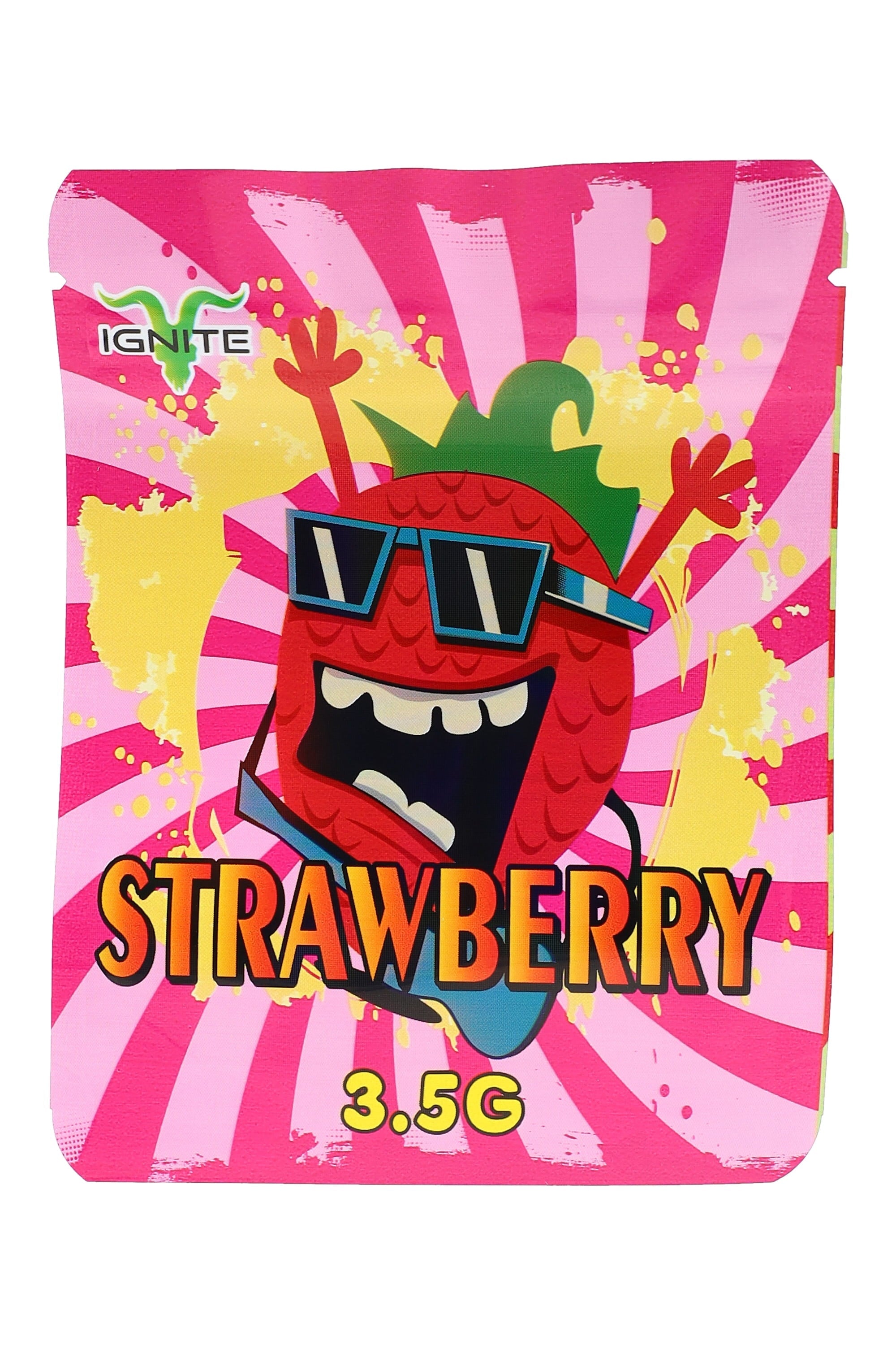 Printed Mylar 3.5 g Bags “Sweet Goodies” – Choose Design – 50-Pack - Discreet Smoker
