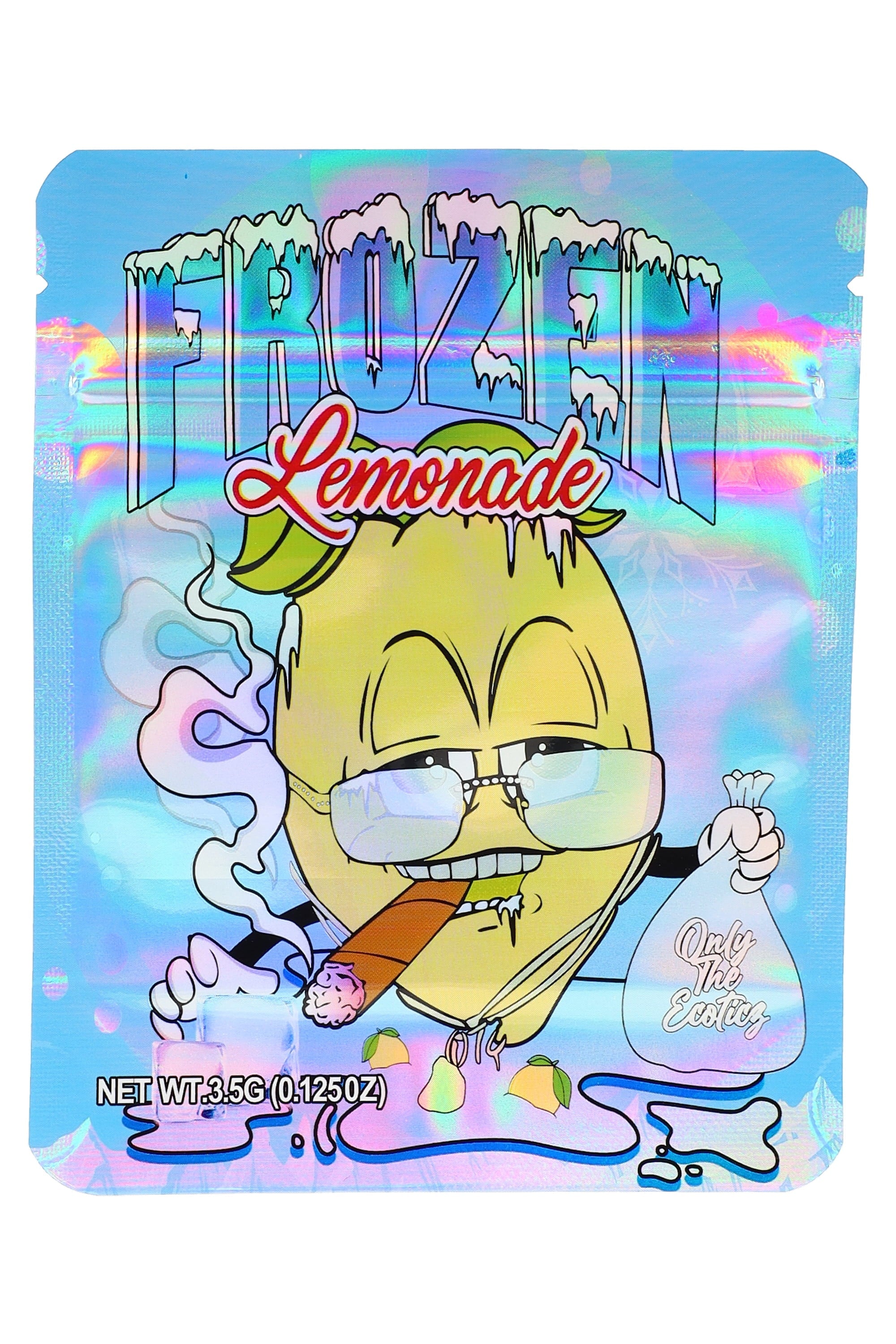 Printed Mylar 3.5 g Bags “Sweet Goodies” – Choose Design – 50-Pack - Discreet Smoker