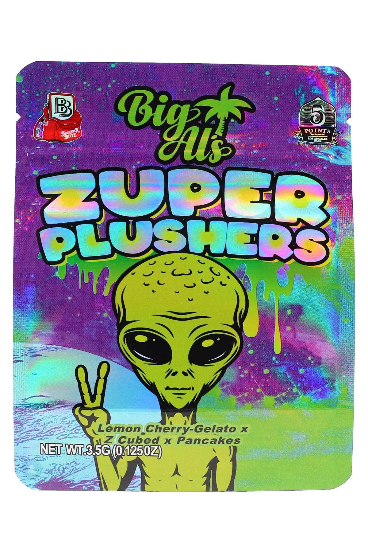 Mylar ⅛ oz Bags – Strain Designs – 50 Pack – Choose Style - Discreet Smoker