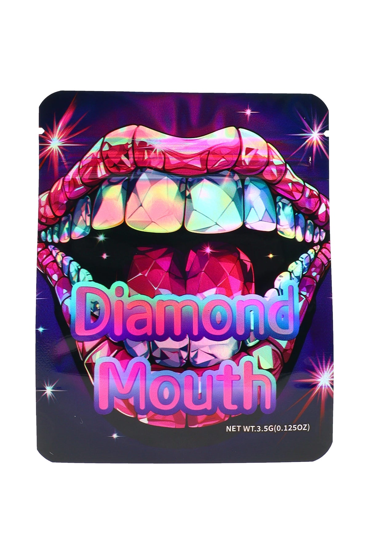 Holographic Mylar Bags – ⅛ oz – 50 Pack – 4″ × 5″ - Discreet Smoker