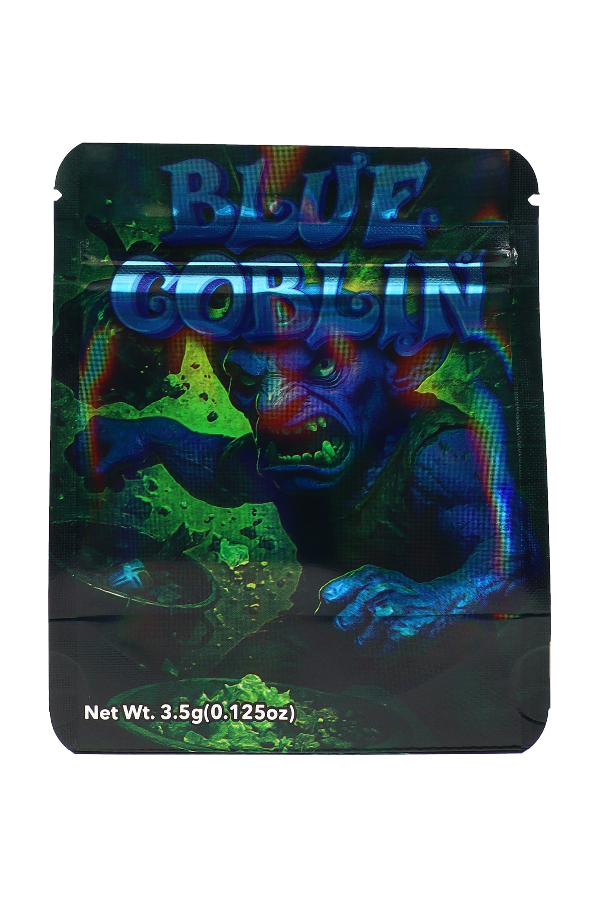 Holographic Mylar Bags – ⅛ oz – 50 Pack – 4″ × 5″ - Discreet Smoker