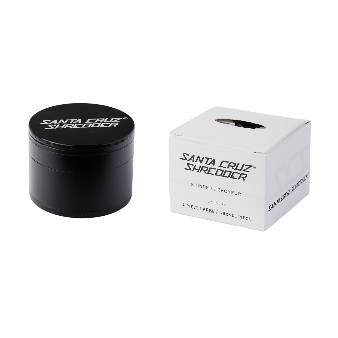 Santa Cruz Shredder Large 4-Piece Grinder - Discreet Smoker