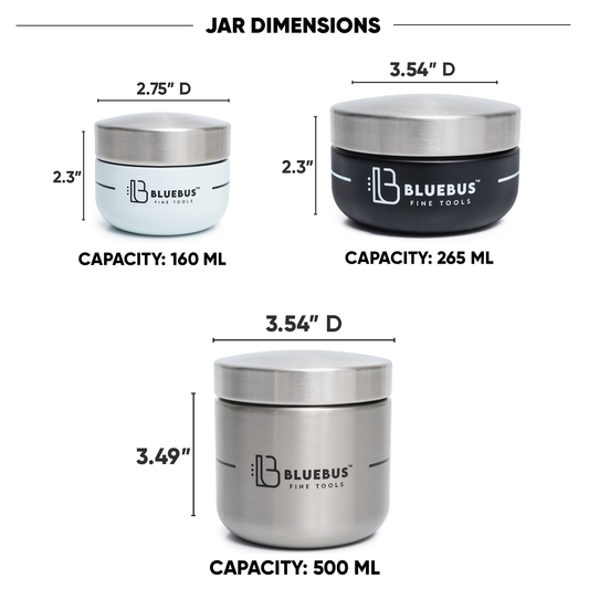 BUNKER Airtight Stash Jar - Discreet Smoker