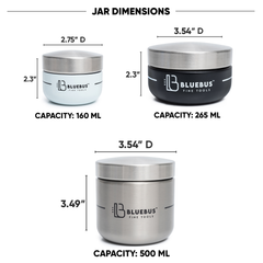 BUNKER Airtight Stash Jar - Discreet Smoker