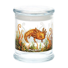 Pulsar Pop Top Glass Jar | Large | 4.5" x 3.9"